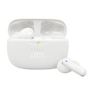 JBL Wave Beam 2 - White - True Wireless Noise Cancelling Earbuds - Hero